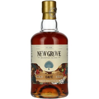 Nieuw Grove Rum New Grove Café Liqueur of Mauritius 26% Vol. 0,7l Nieuw Grove Rum New Grove Café Liqueur of Mauritius 26% Vol. 0,7l