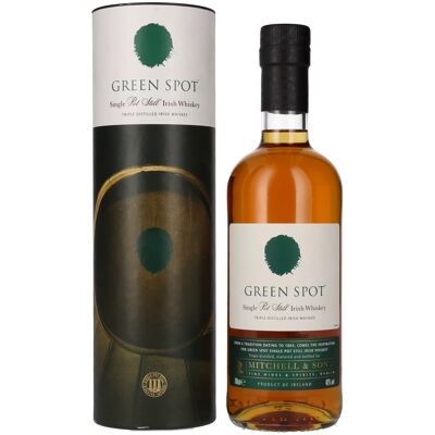 Spot Whiskey Green Spot Single Pot Still Irish Whiskey 40% Vol. 0,7l in geschenkverpakking Spot Whiskey Green Spot Single Pot Still Irish Whiskey 40% Vol. 0,7l in geschenkverpakking