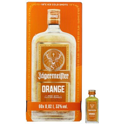 Jägermeister Orange 33% Vol. 60x0,02l Jägermeister Orange 33% Vol. 60x0,02l