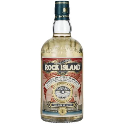 Douglas Laing ROCK ISLAND The Cologne Edition Blended Malt Limited Edition 48% Vol. 0,7l Douglas Laing ROCK ISLAND The Cologne Edition Blended Malt Limited Edition 48% Vol. 0,7l