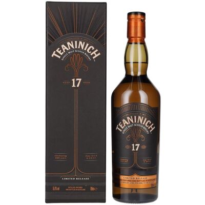 Teaninich 17 Years Old Single Malt Scotch Whisky Limited Release 2017 55,9% Vol. 0,7l in geschenkverpakking Teaninich 17 Years Old Single Malt Scotch Whisky Limited Release 2017 55,9% Vol. 0,7l in geschenkverpakking