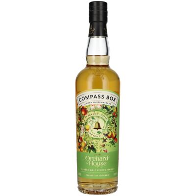Compass Box ORCHARD HOUSE Blended Malt 46% Vol. 0,7l Compass Box ORCHARD HOUSE Blended Malt 46% Vol. 0,7l