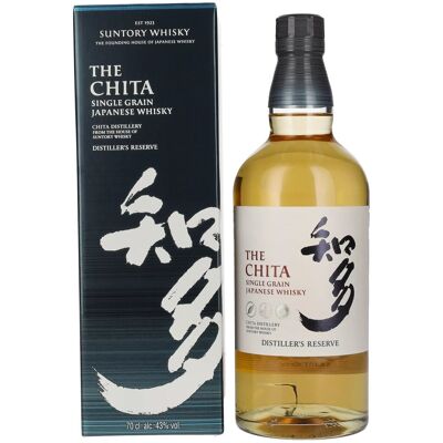 The House of Suntory Suntory Whisky THE CHITA Single Grain Japanese Whisky 43% Vol. 0,7l in geschenkverpakking The House of Suntory Suntory Whisky THE CHITA Single Grain Japanese Whisky 43% Vol. 0,7l in geschenkverpakking