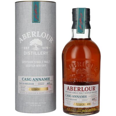 Aberlour CASG ANNAMH Batch Release 011 48% Vol. 0,7l in geschenkverpakking Aberlour CASG ANNAMH Batch Release 011 48% Vol. 0,7l in geschenkverpakking