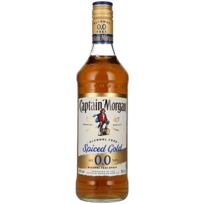 Captain Morgan Original Spiced Gold alcohol free 0.0 0,7l Captain Morgan Original Spiced Gold alcohol free 0.0 0,7l
