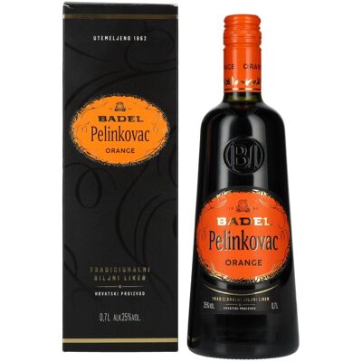 Badel Pelinkovac ORANGE 25% Vol. 0,7l in geschenkverpakking Badel Pelinkovac ORANGE 25% Vol. 0,7l in geschenkverpakking