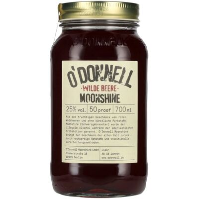 O'Donnell Moonshine WILDE BEERE Likör 25% Vol. 0,7l O'Donnell Moonshine WILDE BEERE Likör 25% Vol. 0,7l