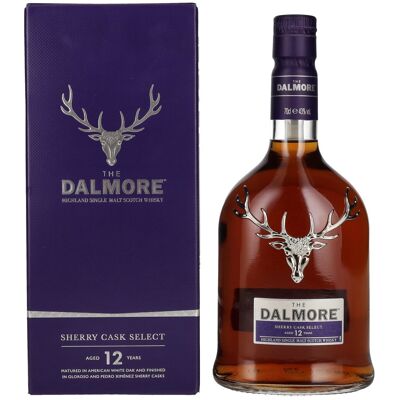 The Dalmore 12 Years Old SHERRY CASK SELECT 43% Vol. 0,7l in geschenkverpakking The Dalmore 12 Years Old SHERRY CASK SELECT 43% Vol. 0,7l in geschenkverpakking