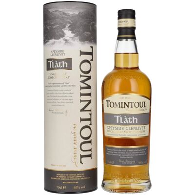 Tomintoul Tlàth Single Malt Scotch Whisky 40% Vol. 0,7l in geschenkverpakking Tomintoul Tlàth Single Malt Scotch Whisky 40% Vol. 0,7l in geschenkverpakking