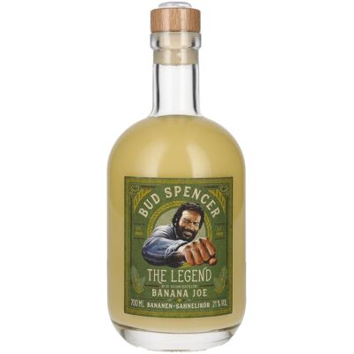 Bud Spencer The Legend BANANA JOE Bananen-Sahnelikör 21% Vol. 0,7l Bud Spencer The Legend BANANA JOE Bananen-Sahnelikör 21% Vol. 0,7l