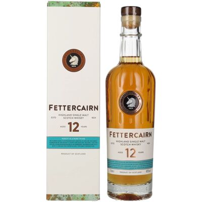 Fettercairn Whisky Fettercairn 12 Years Old Highland Single Malt Scotch Whisky 40% Vol. 0,7l in geschenkverpakking Fettercairn Whisky Fettercairn 12 Years Old Highland Single Malt Scotch Whisky 40% Vol. 0,7l in geschenkverpakking