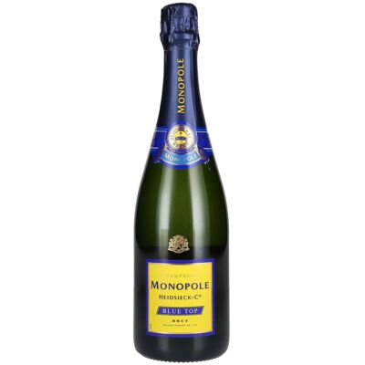 Heidsieck & Co Monopole Champagne BLUE TOP Brut 12% Vol. 0,75l Heidsieck & Co Monopole Champagne BLUE TOP Brut 12% Vol. 0,75l