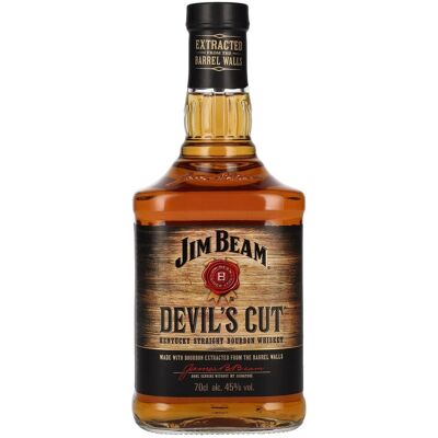 Jim Beam Devil's Cut Kentucky Straight Bourbon Whiskey 45% Vol. 0,7l Jim Beam Devil's Cut Kentucky Straight Bourbon Whiskey 45% Vol. 0,7l