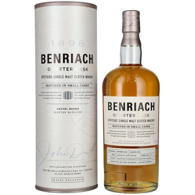 The BenRiach CLASSIC QUARTER CASKS Single Malt Scotch Whisky 46% Vol. 1l in geschenkverpakking The BenRiach CLASSIC QUARTER CASKS Single Malt Scotch Whisky 46% Vol. 1l in geschenkverpakking