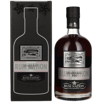 Rum Nation Demerara No. 14 Limited Edition 40% Vol. 0,7l in geschenkverpakking Rum Nation Demerara No. 14 Limited Edition 40% Vol. 0,7l in geschenkverpakking
