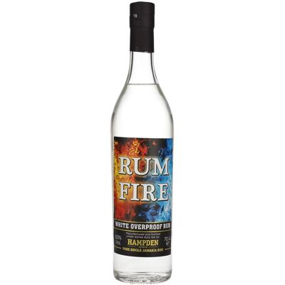 Hampden Rum Hampden Estate RUM FIRE White Overproof Rum 63% Vol. 0,7l Hampden Rum Hampden Estate RUM FIRE White Overproof Rum 63% Vol. 0,7l