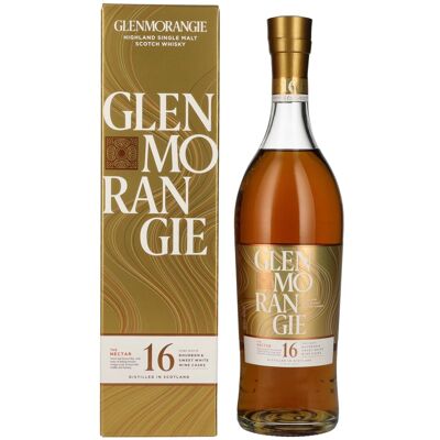 Glenmorangie 16 Years Old THE NECTAR Highland Single Malt 46% Vol. 0,7l in geschenkverpakking Glenmorangie 16 Years Old THE NECTAR Highland Single Malt 46% Vol. 0,7l in geschenkverpakking