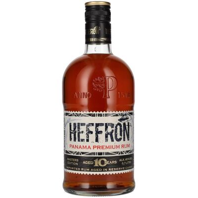 Heffron Panama Rum Heffron 10 Years Old Masters Edition Panama Premium Rum 40% Vol. 0,7l Heffron Panama Rum Heffron 10 Years Old Masters Edition Panama Premium Rum 40% Vol. 0,7l