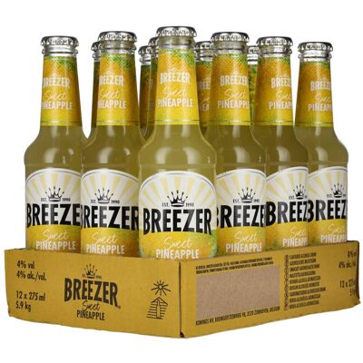 Bacardi Breezer Sweet Pineapple 4% Vol. 12x0,275l Bacardi Breezer Sweet Pineapple 4% Vol. 12x0,275l