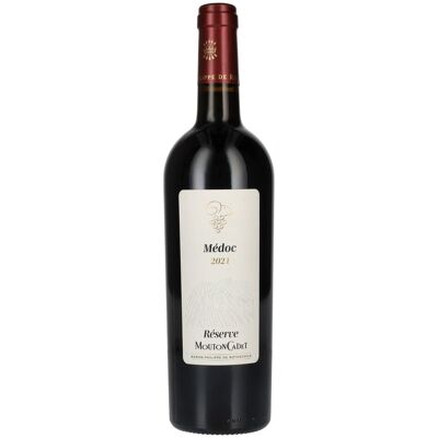 Baron Philippe de Rothschild MOUTON CADET Réserve Médoc 2021 12,5% Vol. 0,75l Baron Philippe de Rothschild MOUTON CADET Réserve Médoc 2021 12,5% Vol. 0,75l