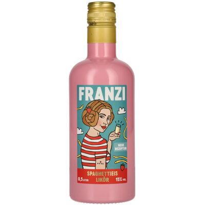 Franzi Likör Franzi Spaghettieis Likör 15% Vol. 0,5l Franzi Likör Franzi Spaghettieis Likör 15% Vol. 0,5l
