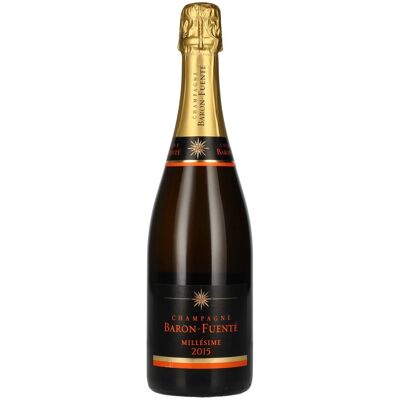 Champagne Baron-Fuenté Baron-Fuenté MILLÉSIME Champagne Brut 2015 12,5% Vol. 0,75l Champagne Baron-Fuenté Baron-Fuenté MILLÉSIME Champagne Brut 2015 12,5% Vol. 0,75l