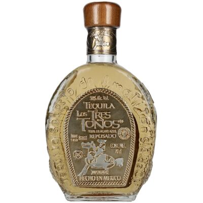 Los Tres Tonos Tequila Los Tres Tonos REPOSADO Tequila 38% Vol. 0,7l Los Tres Tonos Tequila Los Tres Tonos REPOSADO Tequila 38% Vol. 0,7l