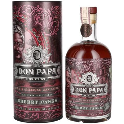 Don Papa Rum Sherry Casks 45% Vol. 0,7l in geschenkverpakking Don Papa Rum Sherry Casks 45% Vol. 0,7l in geschenkverpakking
