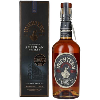Michter's Whiskey Michter's US*1 Small Batch Unblended American Whiskey 41,7% Vol. 0,7l in geschenkverpakking Michter's Whiskey Michter's US*1 Small Batch Unblended American Whiskey 41,7% Vol. 0,7l in geschenkverpakking