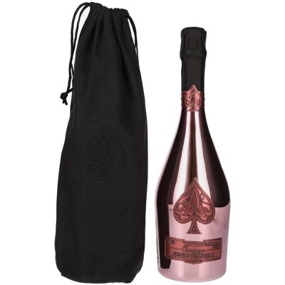 Armand de Brignac Champagne Rosé Brut 12,5% Vol. 0,75l in Velvet Bag Armand de Brignac Champagne Rosé Brut 12,5% Vol. 0,75l in Velvet Bag