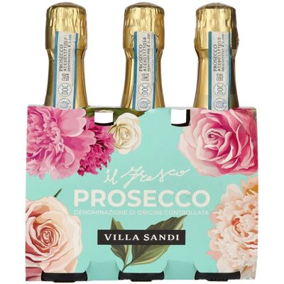 Villa Sandi Il Fresco Prosecco Treviso Brut (TRIO) DOC 11% Vol. 3x0,2l Villa Sandi Il Fresco Prosecco Treviso Brut (TRIO) DOC 11% Vol. 3x0,2l