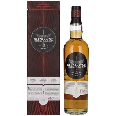 Glengoyne 15 Years Old Highland Single Malt Scotch Whisky 43% Vol. 0,7l in geschenkverpakking Glengoyne 15 Years Old Highland Single Malt Scotch Whisky 43% Vol. 0,7l in geschenkverpakking