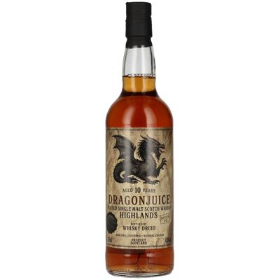 Whisky Druid 10 Years Old DRAGONJUICE Single Malt Scotch Whisky Batch #2 50,2% Vol. 0,7l Whisky Druid 10 Years Old DRAGONJUICE Single Malt Scotch Whisky Batch #2 50,2% Vol. 0,7l