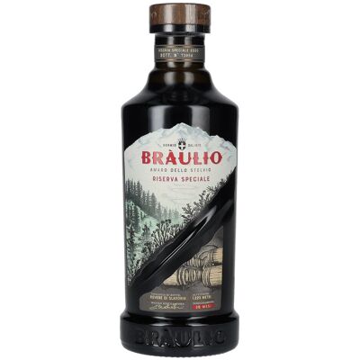 Bràulio Riserva Speciale Amaro Bitter 2020 24,7% Vol. 0,7l Bràulio Riserva Speciale Amaro Bitter 2020 24,7% Vol. 0,7l