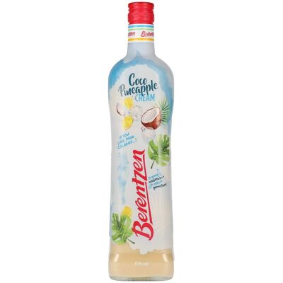 Berentzen Coco Pineapple Cream Likör 15% Vol. 0,7l Berentzen Coco Pineapple Cream Likör 15% Vol. 0,7l