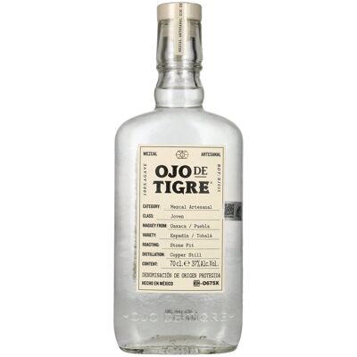Ojo de Tigre Mezcal Artesanal Joven 100% Agave 37% Vol. 0,7l Ojo de Tigre Mezcal Artesanal Joven 100% Agave 37% Vol. 0,7l