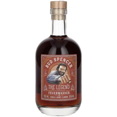 Bud Spencer The Legend FEUERWASSER Chili-Zimt-Likör 33% Vol. 0,7l Bud Spencer The Legend FEUERWASSER Chili-Zimt-Likör 33% Vol. 0,7l