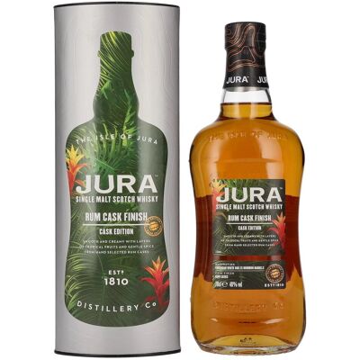 Jura Single Malt Scotch Whisky RUM CASK FINISH 40% Vol. 0,7l in geschenkverpakking Jura Single Malt Scotch Whisky RUM CASK FINISH 40% Vol. 0,7l in geschenkverpakking