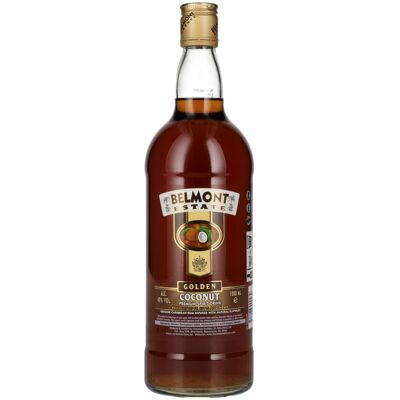 Belmont rum Belmont Estate GOLDEN COCONUT Premium Spirit Drink 40% Vol. 1l Belmont rum Belmont Estate GOLDEN COCONUT Premium Spirit Drink 40% Vol. 1l