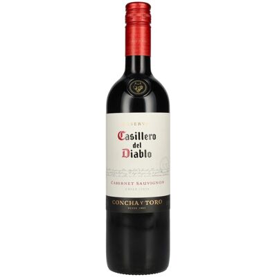 Concha y Toro Casillero del Diablo CABERNET SAUVIGNON Reserva 2024 12,5% Vol. 0,75l Concha y Toro Casillero del Diablo CABERNET SAUVIGNON Reserva 2024 12,5% Vol. 0,75l
