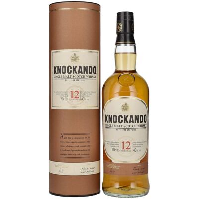 Knockando Whisky Knockando 12 Years Old Single Malt Scotch Whisky 43% Vol. 0,7l in geschenkverpakking Knockando Whisky Knockando 12 Years Old Single Malt Scotch Whisky 43% Vol. 0,7l in geschenkverpakking