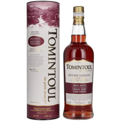 Tomintoul Small Batch Tawny Port Cask Finish 40% Vol. 0,7l in geschenkverpakking Tomintoul Small Batch Tawny Port Cask Finish 40% Vol. 0,7l in geschenkverpakking