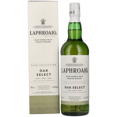Laphroaig OAK SELECT Islay Single Malt Scotch Whisky 40% Vol. 0,7l in geschenkverpakking Laphroaig OAK SELECT Islay Single Malt Scotch Whisky 40% Vol. 0,7l in geschenkverpakking