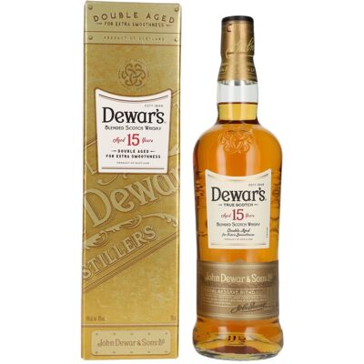 Dewar's 15 Years Old Blended Scotch Whisky 40% Vol. 0,7l in geschenkverpakking Dewar's 15 Years Old Blended Scotch Whisky 40% Vol. 0,7l in geschenkverpakking