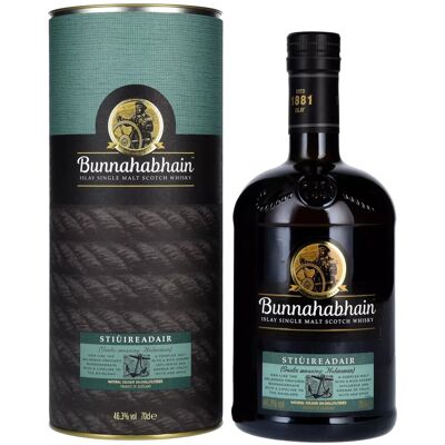 Bunnahabhain STIÙIREADAIR Islay Single Malt Scotch Whisky 46,3% Vol. 0,7l in geschenkverpakking Bunnahabhain STIÙIREADAIR Islay Single Malt Scotch Whisky 46,3% Vol. 0,7l in geschenkverpakking