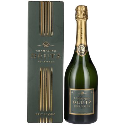 Deutz Champagne Classic Brut 12% Vol. 0,75l in geschenkverpakking Deutz Champagne Classic Brut 12% Vol. 0,75l in geschenkverpakking