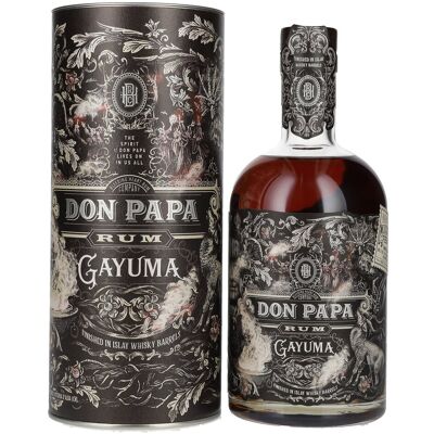 Don Papa GAYUMA Rum 40% Vol. 0,7l in geschenkverpakking Don Papa GAYUMA Rum 40% Vol. 0,7l in geschenkverpakking