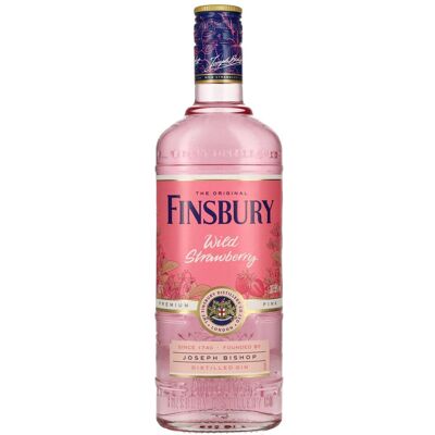 Finsbury jenever Finsbury Wild Strawberry Distilled Gin 37,5% Vol. 0,7l Finsbury jenever Finsbury Wild Strawberry Distilled Gin 37,5% Vol. 0,7l