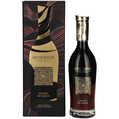 Glenmorangie SIGNET RESERVE Highland Single Malt 46% Vol. 0,7l in geschenkverpakking Glenmorangie SIGNET RESERVE Highland Single Malt 46% Vol. 0,7l in geschenkverpakking