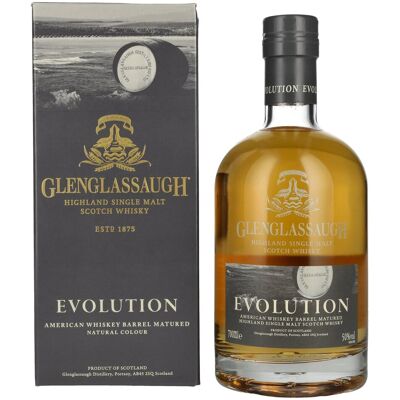 Glenglassaugh EVOLUTION Highland Single Malt Scotch Whisky 50% Vol. 0,7l in geschenkverpakking Glenglassaugh EVOLUTION Highland Single Malt Scotch Whisky 50% Vol. 0,7l in geschenkverpakking